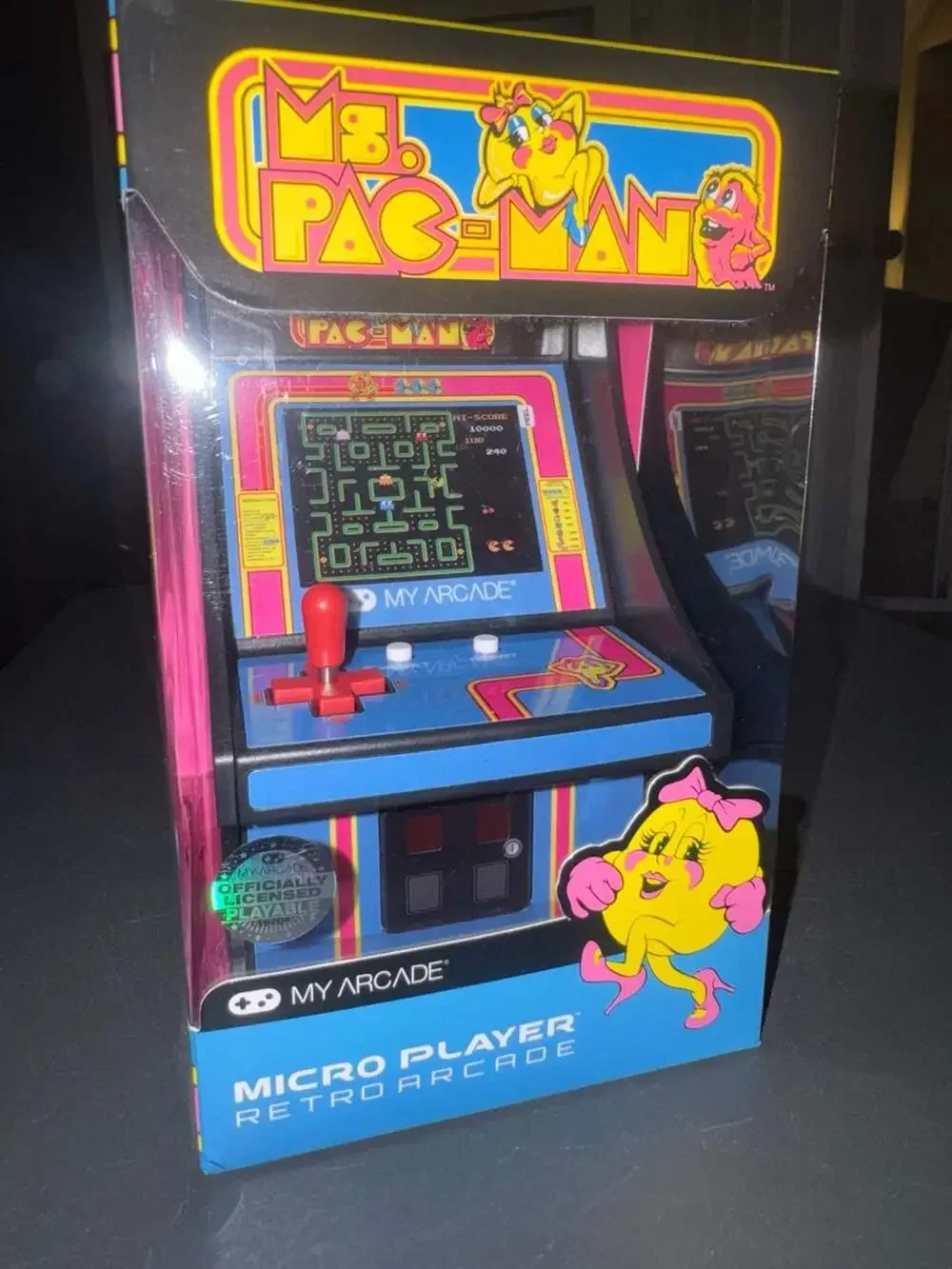 Ms Pac-Man Mini Arcade Machine My Arcade Micro Player Retro Gaming